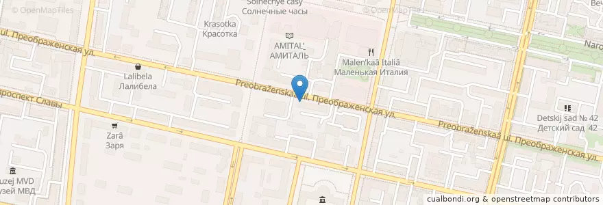 Mapa de ubicacion de Дикая утка en Russia, Central Federal District, Belgorod Oblast, Belgorodsky District, Городской Округ Белгород.