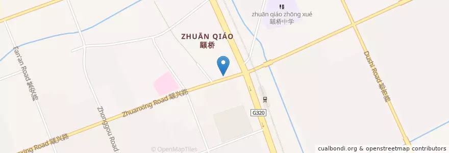 Mapa de ubicacion de 上虹大药房 en China, Xangai, 闵行区.
