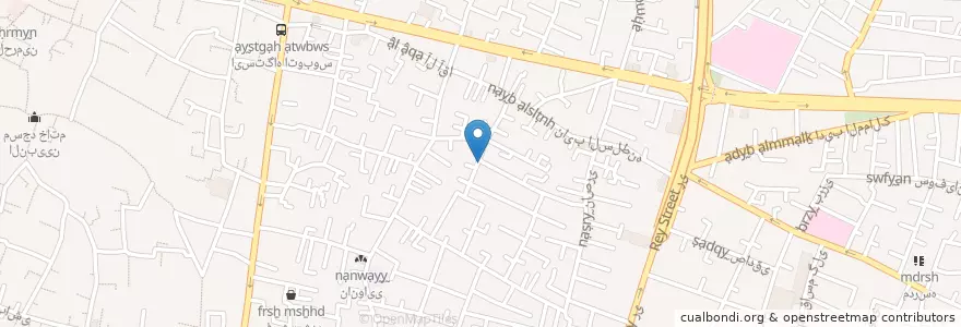 Mapa de ubicacion de مجتمع آموزشی هلال احمر en Iran, Teheran, شهرستان تهران, Teheran, بخش مرکزی شهرستان تهران.