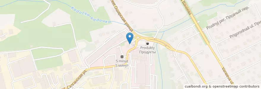 Mapa de ubicacion de Опти en Russie, District Fédéral De La Volga, Oblast De Nijni Novgorod, Городской Округ Нижний Новгород.