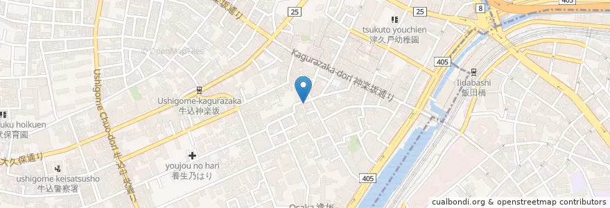Mapa de ubicacion de CLUB 玲奈 en Japón, Tokio, Shinjuku.