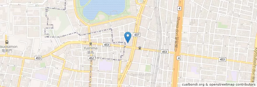 Mapa de ubicacion de ほのか en Япония, Токио, Тайто.