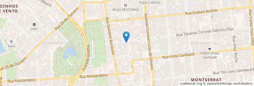 Mapa de ubicacion de 051 Burguer en البَرَازِيل, المنطقة الجنوبية, ريو غراندي دو سول, Região Metropolitana De Porto Alegre, Região Geográfica Intermediária De Porto Alegre, Região Geográfica Imediata De Porto Alegre, بورتو أليغري.