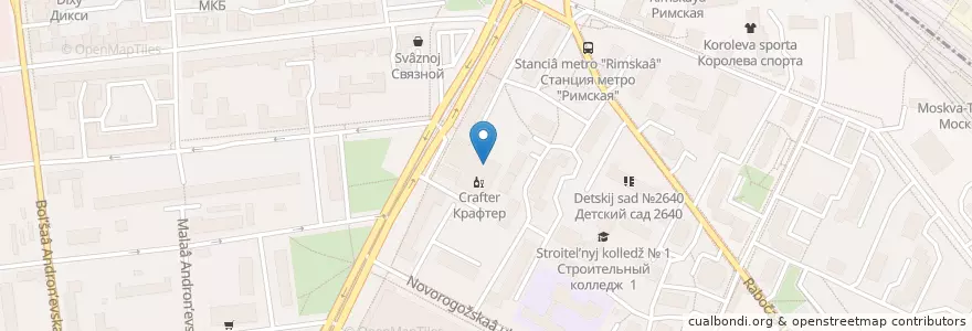Mapa de ubicacion de Pizza Like Pie & Bike en Russia, Central Federal District, Moscow, Central Administrative Okrug, Tagansky District.