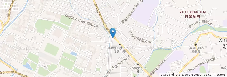 Mapa de ubicacion de 85度C en Тайвань, Новый Тайбэй, Тайбэй, 北投區.