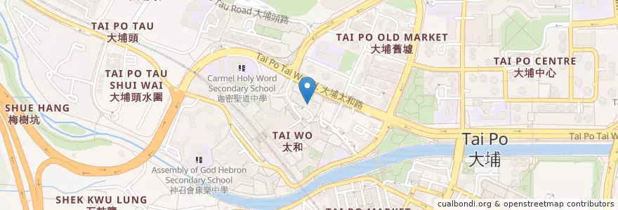 Mapa de ubicacion de 滙豐智樂遊戲萬象館 HSBC PlayScope en 中国, 香港, 广东省, 新界, 大埔區.