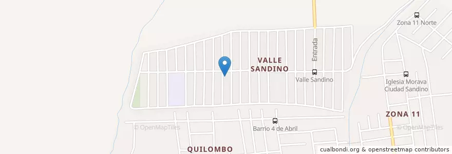 Mapa de ubicacion de Farmacia Steven en نیکاراگوئه, Departamento De Managua, Mateare (Municipio).