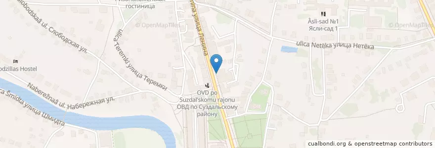 Mapa de ubicacion de Le Bazar en Rusia, Distrito Federal Central, Óblast De Vladímir, Суздальский Район, Городское Поселение Суздаль.