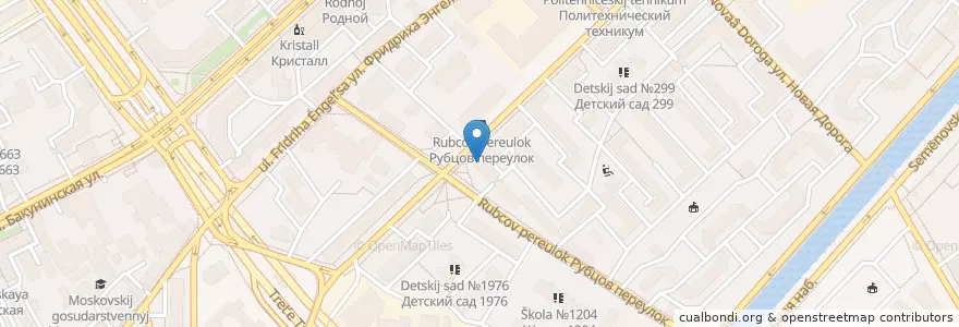 Mapa de ubicacion de Библиотека №20 имени А.А. Дельвига en Russia, Central Federal District, Moscow, Central Administrative Okrug, Basmanny District.