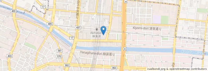 Mapa de ubicacion de 82 Ale House en 日本, 東京都, 千代田区.