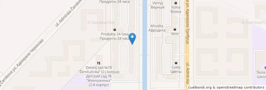 Mapa de ubicacion de Sun School en Russie, District Fédéral Du Nord-Ouest, Oblast De Léningrad, Saint-Pétersbourg, Красносельский Район, Южно-Приморский Округ.