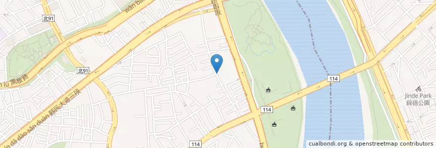 Mapa de ubicacion de 振義里公園 en 台湾, 新北市, 板橋区.