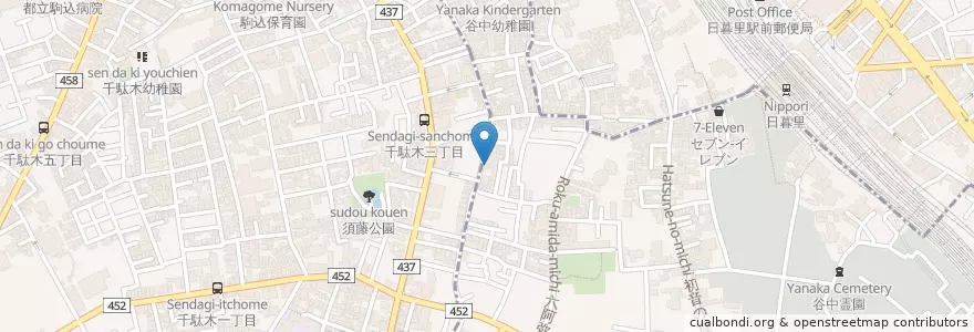 Mapa de ubicacion de やなか珈琲店 en Japão, Tóquio, 台東区.