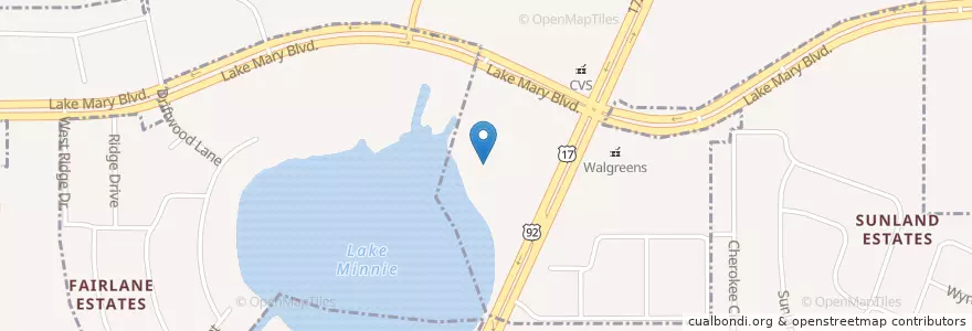 Mapa de ubicacion de Dc Turnbull's Martial Arts en ایالات متحده آمریکا, فلوریدا, Seminole County, Sanford.