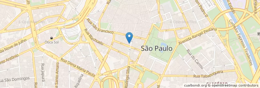 Mapa de ubicacion de Ponto de Táxi Quintino en برزیل, منطقه جنوب شرقی برزیل, سائوپائولو, Região Geográfica Intermediária De São Paulo, Região Metropolitana De São Paulo, Região Imediata De São Paulo, سائوپائولو.