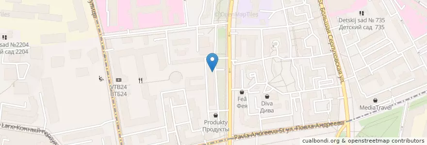 Mapa de ubicacion de Дентал плюс en Russia, Central Federal District, Moscow, Southern Administrative Okrug, Central Administrative Okrug, Zamoskvorechye District.