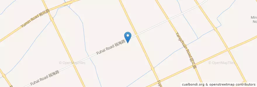 Mapa de ubicacion de 老盛昌 en 중국, 상하이, 자딩구.