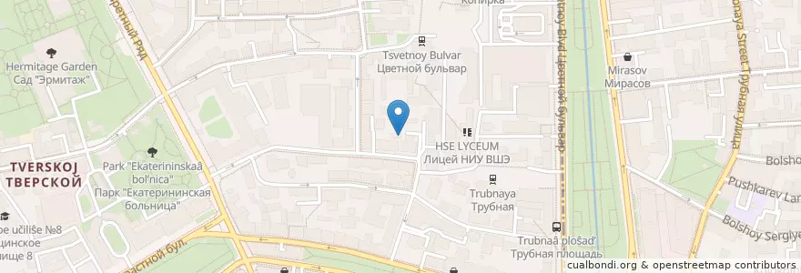 Mapa de ubicacion de На досках en Rusia, Distrito Federal Central, Москва, Distrito Administrativo Central, Тверской Район.