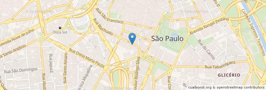 Mapa de ubicacion de Bradesco en Brazil, Jihovýchodní Region, São Paulo, Região Geográfica Intermediária De São Paulo, Região Metropolitana De São Paulo, Região Imediata De São Paulo, São Paulo.