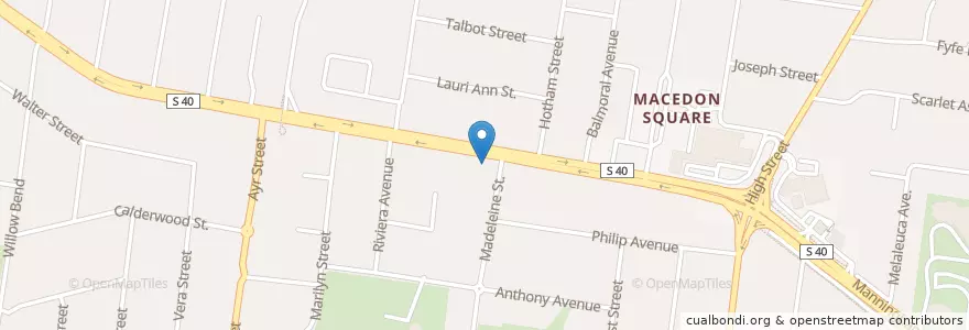 Mapa de ubicacion de Care Family Practice en Australien, Victoria, City Of Manningham.