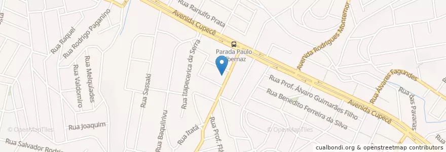 Mapa de ubicacion de Escola Estadual Martins Pena en Бразилия, Юго-Восточный Регион, Сан-Паулу, Região Geográfica Intermediária De São Paulo, Região Metropolitana De São Paulo, Região Imediata De São Paulo, Сан-Паулу.