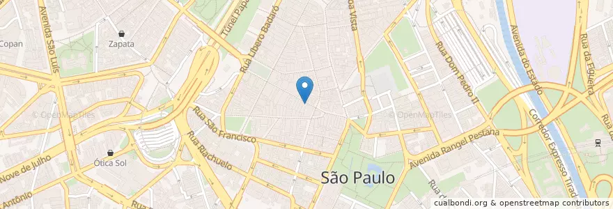 Mapa de ubicacion de Itaú en 브라질, 남동지방, 상파울루, Região Geográfica Intermediária De São Paulo, Região Metropolitana De São Paulo, Região Imediata De São Paulo, 상파울루.