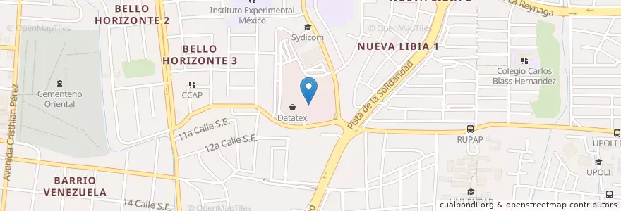 Mapa de ubicacion de McDonald's en نيكاراجوا, Departamento De Managua, Managua (Municipio).