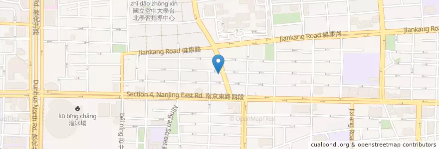 Mapa de ubicacion de Jesse Coffee en Taiwán, Nuevo Taipéi, Taipéi, 松山區.