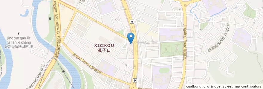 Mapa de ubicacion de 路易沙咖啡 en 臺灣, 新北市, 臺北市, 文山區.