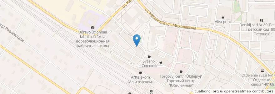 Mapa de ubicacion de Ветеринарная аптека en Rusia, Distrito Federal Central, Óblast De Moscú, Раменский Городской Округ.