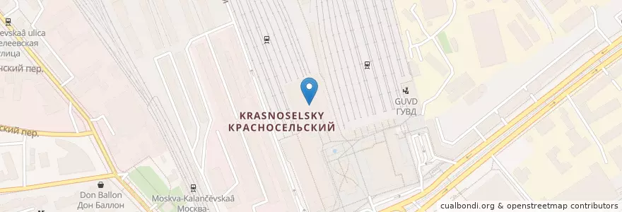 Mapa de ubicacion de Нейтан'с en Russie, District Fédéral Central, Moscou, Центральный Административный Округ, Красносельский Район.