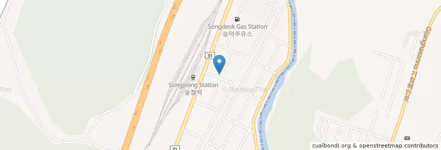 Mapa de ubicacion de Wild Wave Brewing Co en 大韓民国, 釜山, 海雲台区, 松亭洞.