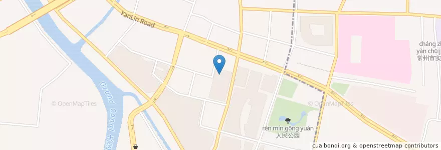 Mapa de ubicacion de Pizza Hut en 중국, 常州市, 天宁区 (Tianning).