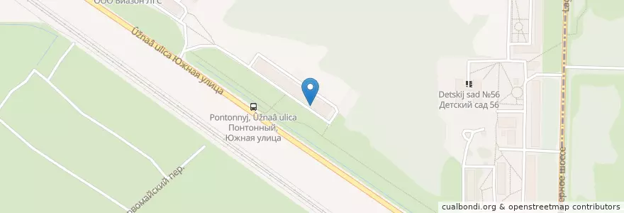 Mapa de ubicacion de Библиотека-филиал #4 en Russia, Northwestern Federal District, Leningrad Oblast, Saint Petersburg, Колпинский Район, Pontonny.