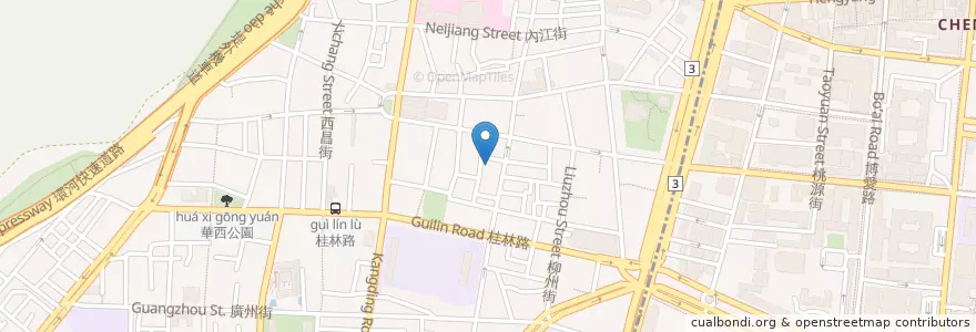 Mapa de ubicacion de 艋舺協天宮 en Taiwan, Neu-Taipeh, Taipeh, Wanhua.