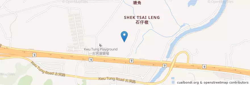 Mapa de ubicacion de Kwu Tung (Tiu Yuen) Public Toilet en China, Hong Kong, Guangdong, New Territories, North District.