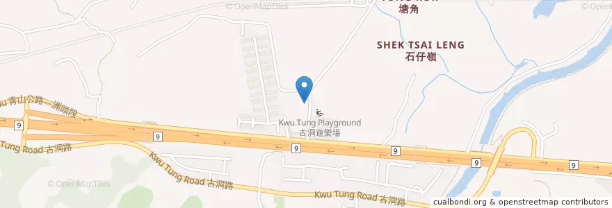 Mapa de ubicacion de 石仔嶺公廁 Shek Tsai Ling Public Toilet en China, Hong Kong, Provincia De Cantón, Nuevos Territorios, 北區 North District.