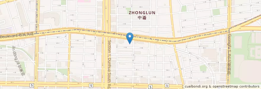 Mapa de ubicacion de WELL CAFÉ 唯‧午茶記憶 en تايوان, تايبيه الجديدة, تايبيه, 大安區.