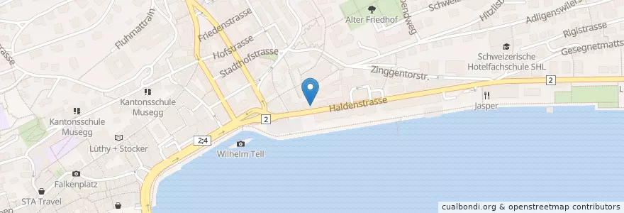 Mapa de ubicacion de Sixt en 瑞士, Luzern, Luzern.