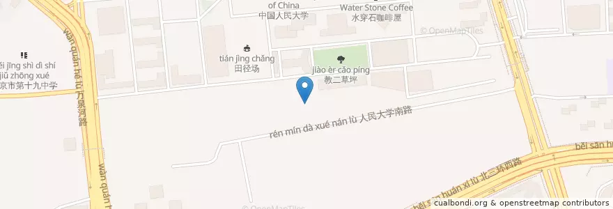 Mapa de ubicacion de 集天餐厅 en 中国, 北京市, 河北省, 海淀区.