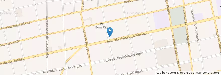 Mapa de ubicacion de Consulta Santarém en البَرَازِيل, المنطقة الشمالية, بارا, Região Geográfica Intermediária De Santarém, Microrregião De Santarém, Santarém.