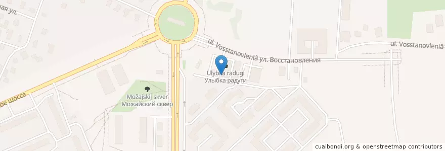 Mapa de ubicacion de Лекоптторг en Russland, Föderationskreis Nordwest, Oblast Leningrad, Sankt Petersburg, Красносельский Район, Krasnoje Selo.