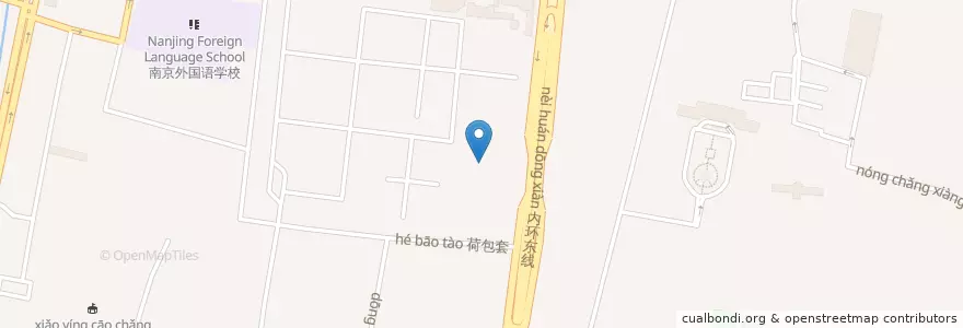 Mapa de ubicacion de 小百灵幼儿园 en الصين, جيانغسو, نانجينغ, 玄武区.