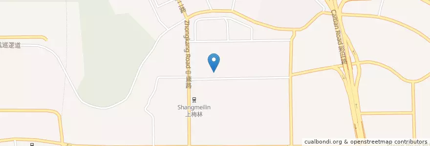 Mapa de ubicacion de 瑪莉葉洋菓子 en 中国, 広東省, 深セン市, 福田区.