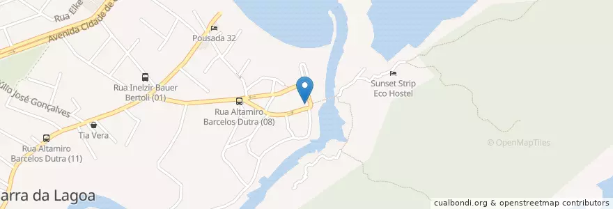 Mapa de ubicacion de Igreja São Pedro en 巴西, 南部, 圣卡塔琳娜, Microrregião De Florianópolis, Região Geográfica Intermediária De Florianópolis, 弗洛里亚诺波利斯.