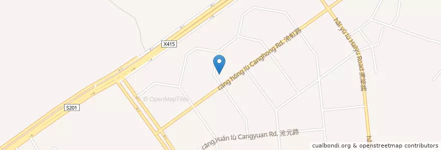 Mapa de ubicacion de 厦门海沧玉山口腔门诊部 en 中国, 福建省.