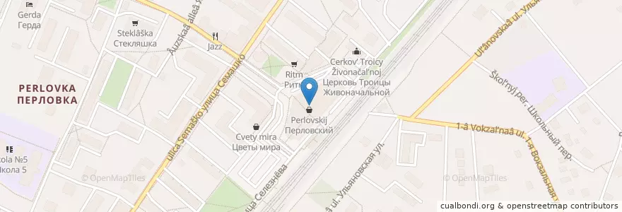 Mapa de ubicacion de Макдоналдс en 俄罗斯/俄羅斯, Центральный Федеральный Округ, 莫斯科州, Городской Округ Мытищи.