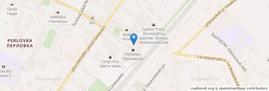 Mapa de ubicacion de KFC en Russie, District Fédéral Central, Oblast De Moscou, Городской Округ Мытищи.