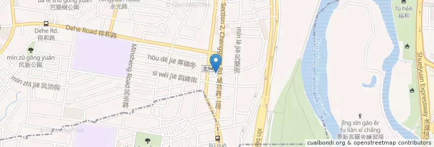 Mapa de ubicacion de 朵拉歐拉咖啡 en Tayvan, 新北市.