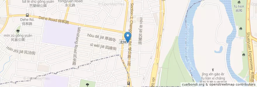 Mapa de ubicacion de 潤康藥局 en Taiwan, 新北市.